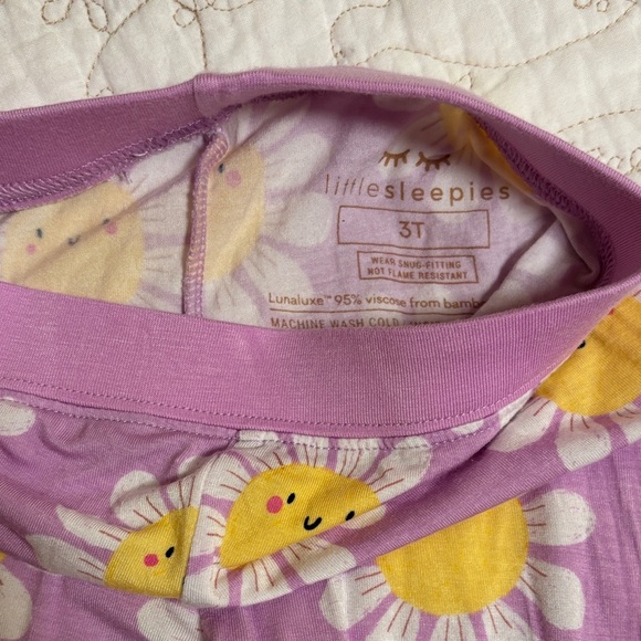 Little Sleepies Flower Power Pajama Set - Picture 6 of 7